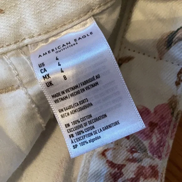 American Eagle flower-print shorts - Picture 4 of 4